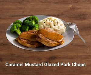 Caramel Mustard Glazed Pork Chops from Outback Steakhouse