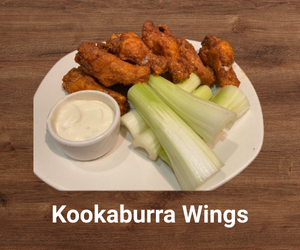 Crispy Kookaburra chicken wings tossed in Outback’s spicy seasoning and served with cool ranch – favorite appetizer