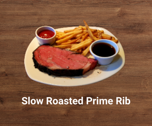 Slow-roasted prime rib seasoned with Outback’s special spice blend, hand-carved and served with au jus – juicy and flavorful steakhouse classic